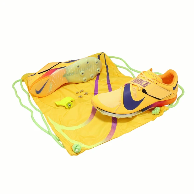 ACS] Nike 田徑釘鞋Air Zoom LJ Elite 男鞋黃氣墊魔鬼氈跳遠FZ9326-800