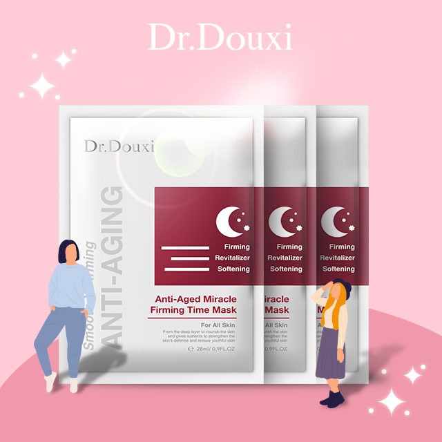 【Dr.Douxi朵璽】凍齡熬夜緊顏時光面膜 三片入 時光面膜-🦀巨蟹座生日禮物🎁情人節💍告白禮物