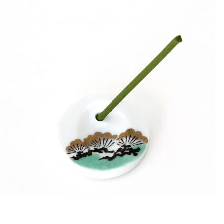 香彩堂 HANGA 圓形線香座 松