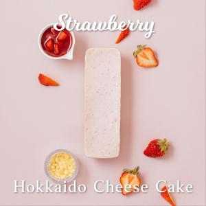 【 深夜裡的法國手工甜點】甜莓母親節 -北海道草莓重乳酪蛋糕