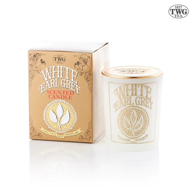 TWG Tea】伯爵銀針白茶薰香蠟燭White Earl Grey Scented Candle(190