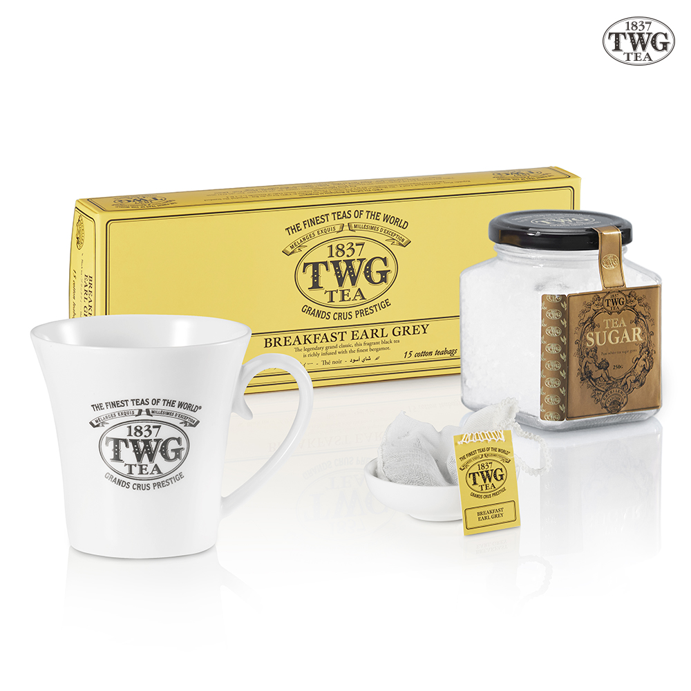 TWG Tea】 伯爵早餐茶茶包禮物組Breakfast Earl Grey (茶包15包/盒+