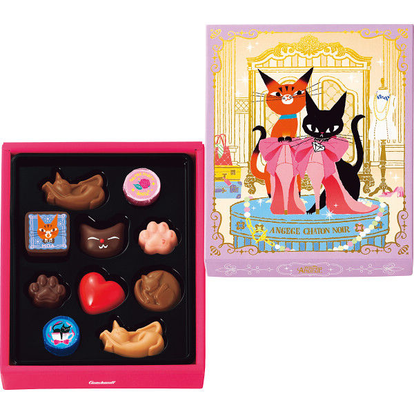 情人節 巧克力 貓咪