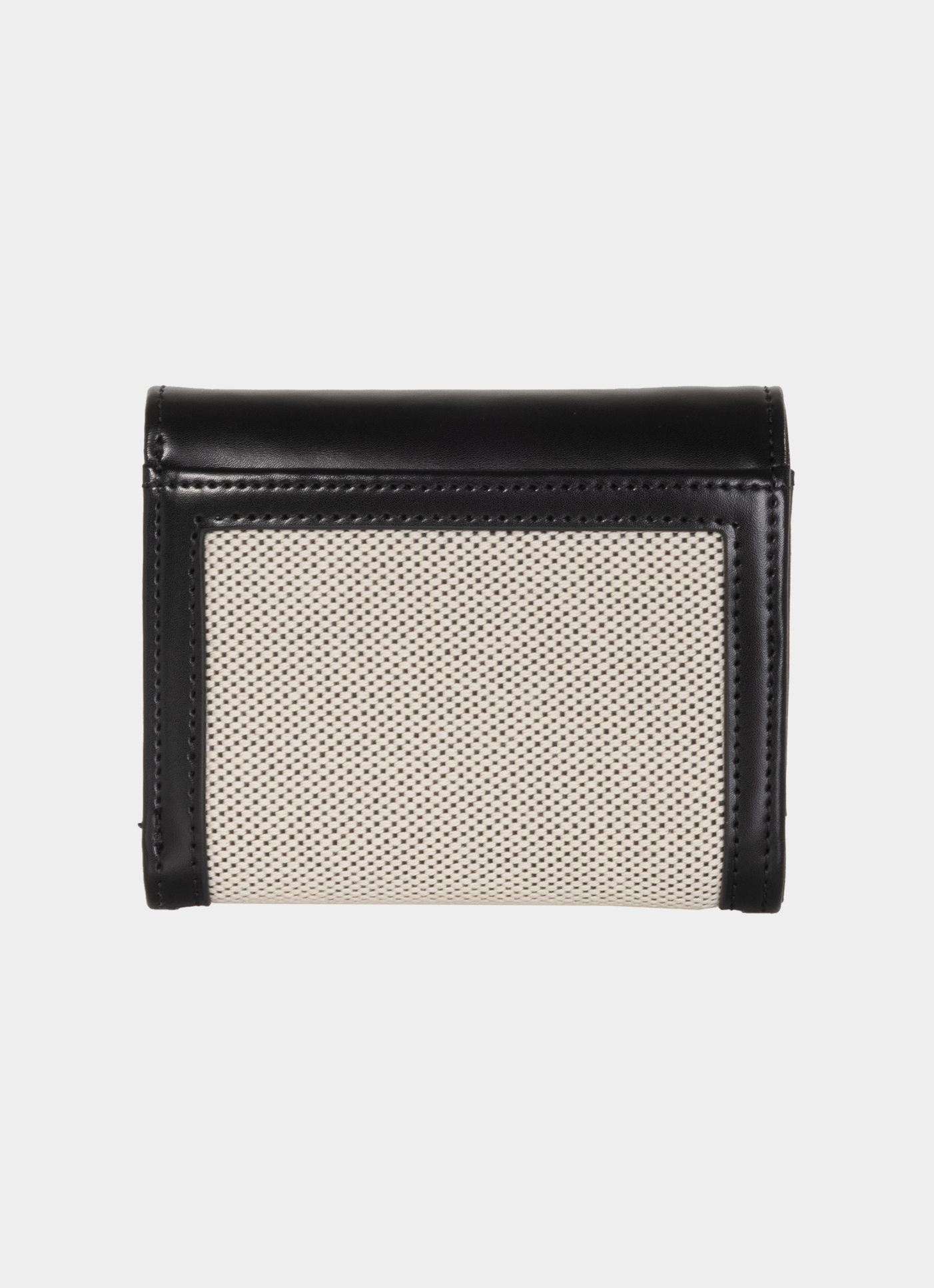 送料込★ROBINMAY★柏林麻布真皮短夾★本革 麻布 折り畳み財布 ROBINMAY】柏林麻布真皮短夾(黑色)(盒裝顏色示意，以實際出貨為