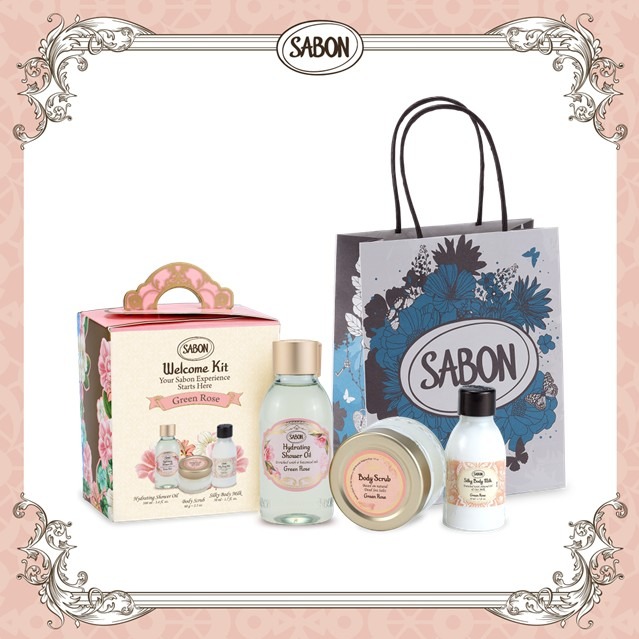 【SABON】新升級明星三部曲推薦組 - 綠玫瑰 | 生日禮物 | 旅行贈禮推薦