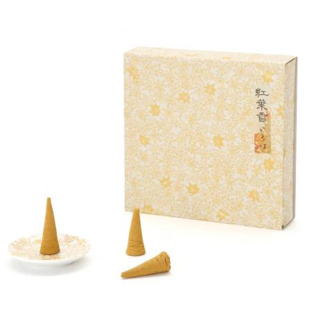 香彩堂錐形香 紅葉香 伊呂波