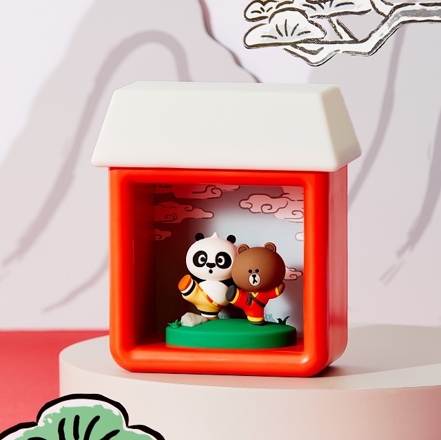 【LINE FRIENDS】LINE FRIENDS l KUNG FU PANDA 居家燈 | LINE 禮物
