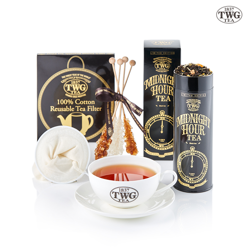 TWG Tea】 午夜時光之茶茗茶禮物組Midnight Hour Tea(茶罐100g/罐+早