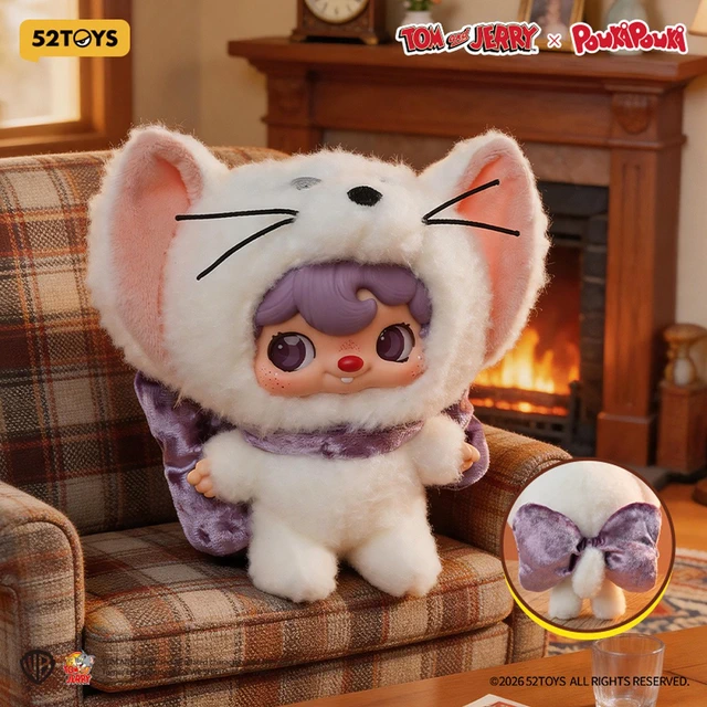 52TOYS 官方直營】POUKAPOUKA 貓和老鼠聯名友你真好搪膠毛絨盲盒| LINE