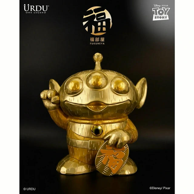 期間限定販售✨｜【野獸國】【迪士尼】三眼怪招財貓金色限量版福部屋