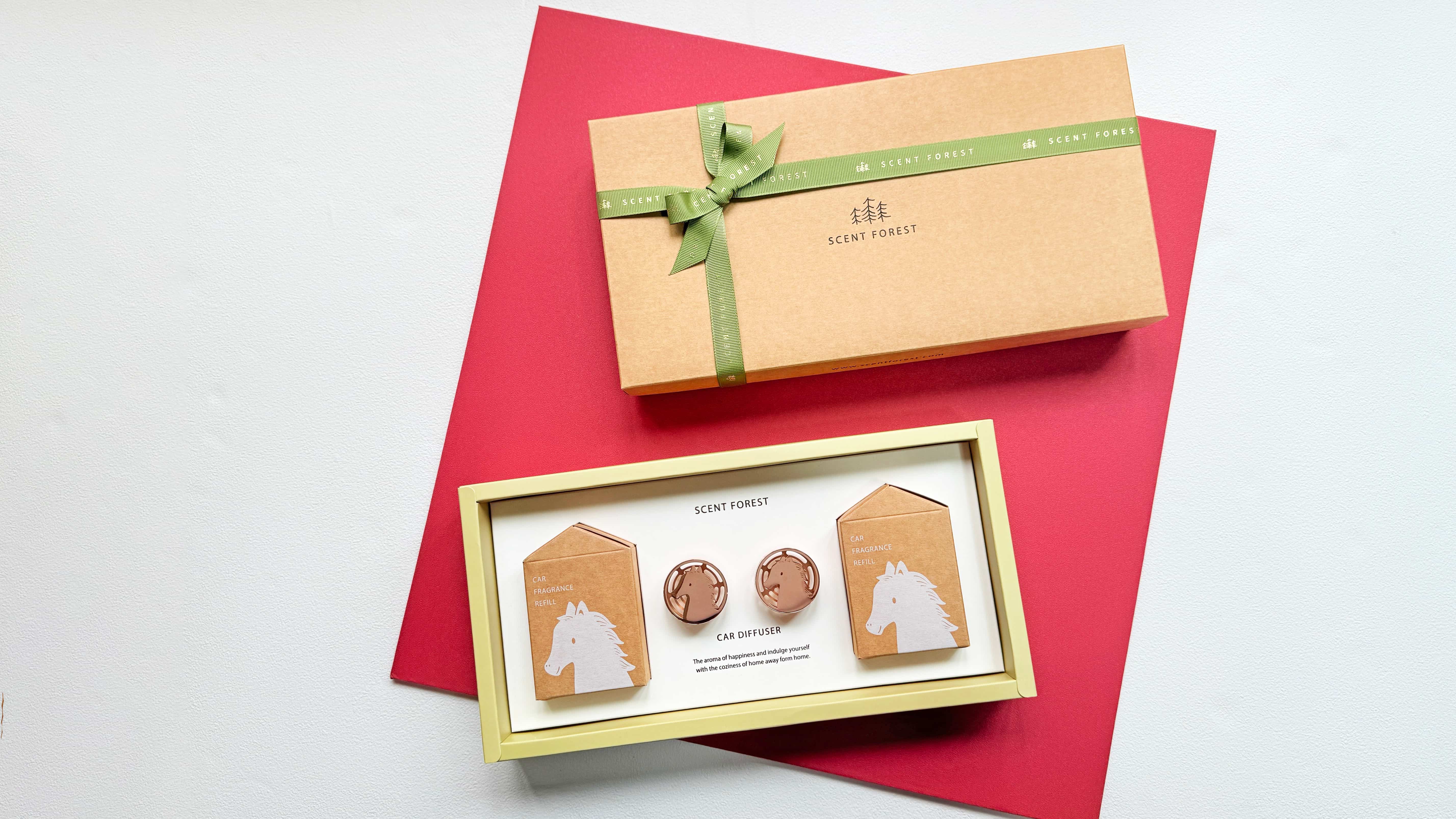 香氛森林 馬年快樂 質感車用香氛2.0 全新小萌寵上市 帥氣小馬迎新春