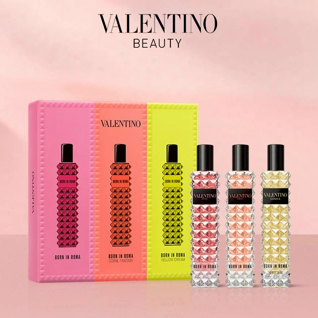 VALENTINO BORN IN ROMA 香水3本セット Valentino 3-Pc. Donna Born In Roma Eau de Parfum Gift Set