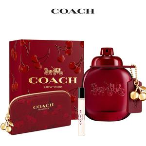新品【COACH】時尚櫻桃香精50ml(贈隨機香水筆7.5ml.附禮袋)
