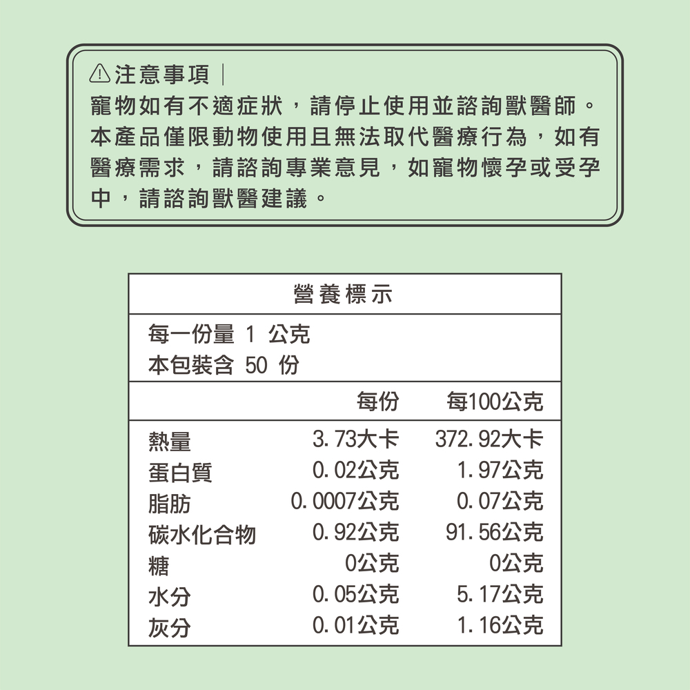 幫助兔子腸胃健康，專業配方的益生菌，兔子日常保健