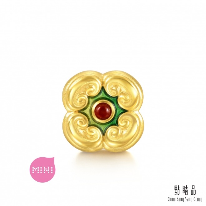 點睛品】 Charme Mini 古典如意黃金瑪瑙串珠| LINE 禮物