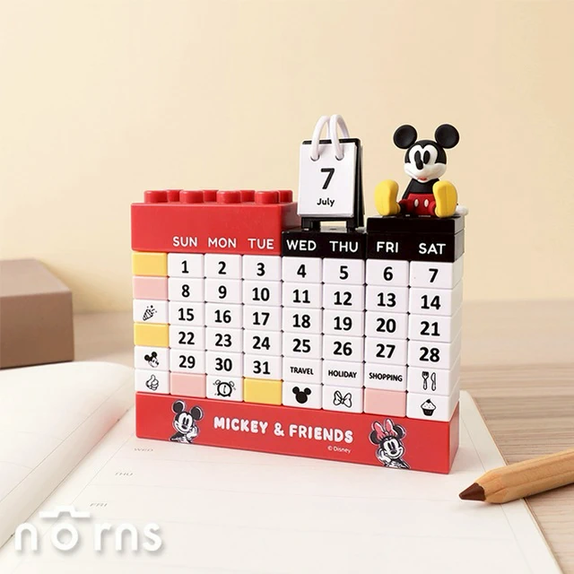 [活動限定優惠賣場]【Norns】迪士尼米奇萬年曆- Norns Original Design 正版授權 Mickey Mouse DIY公 ...