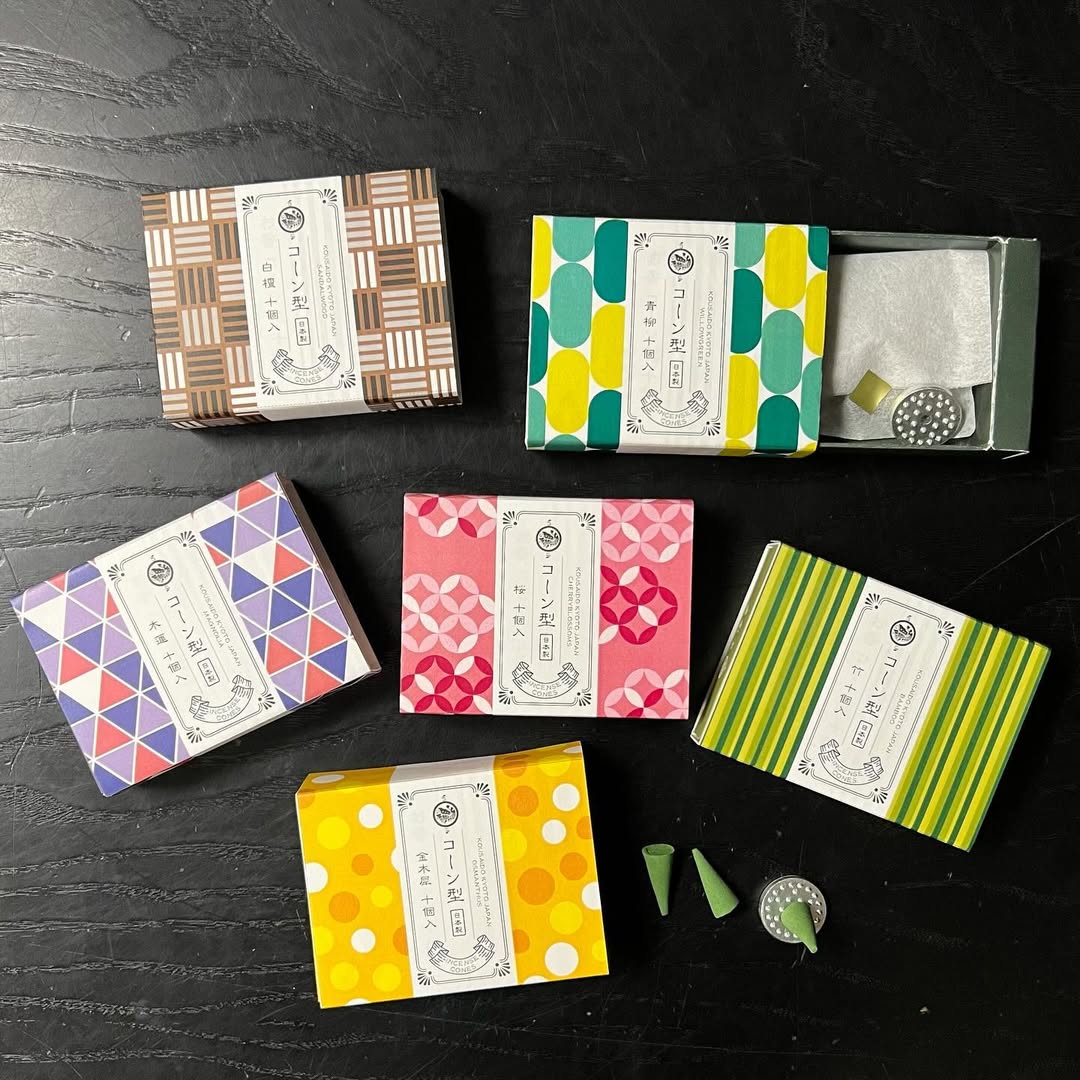 香彩堂 錐形香塔組合