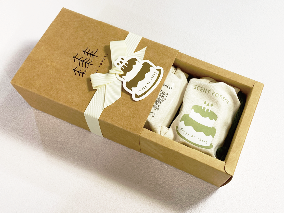 SCENT FOREST 香氛森林-十二星座 天秤座 生日禮盒 LINE禮物 大豆蠟燭 二入 組合