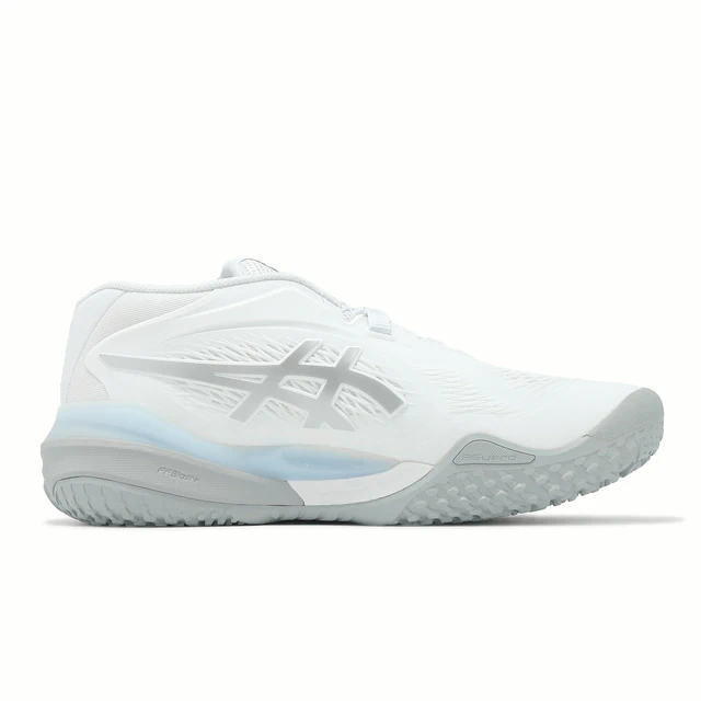 ACS] Asics 網球鞋GEL-Resolution X 2E 男鞋寬楦白灰雙層中底