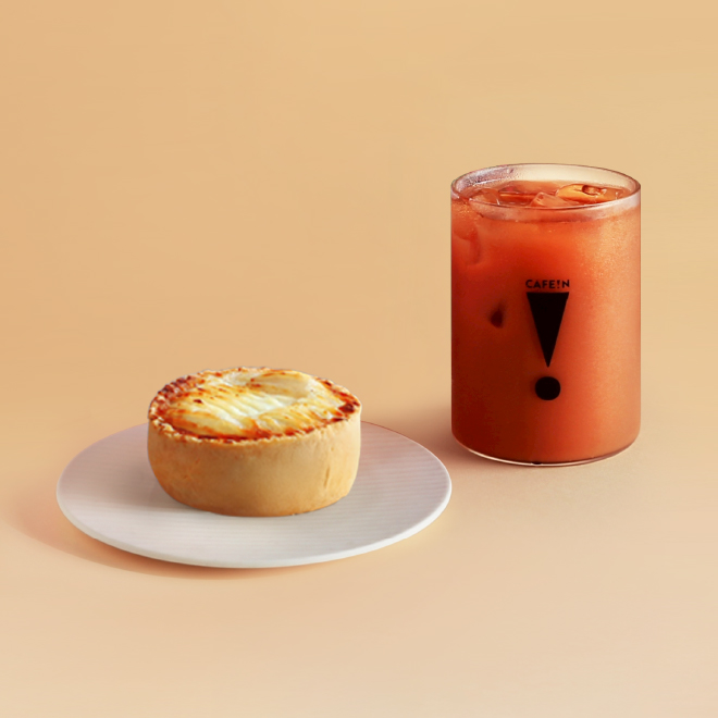【CAFE!N】夏紅玉紅茶(XL)1杯+牧羊人派1個