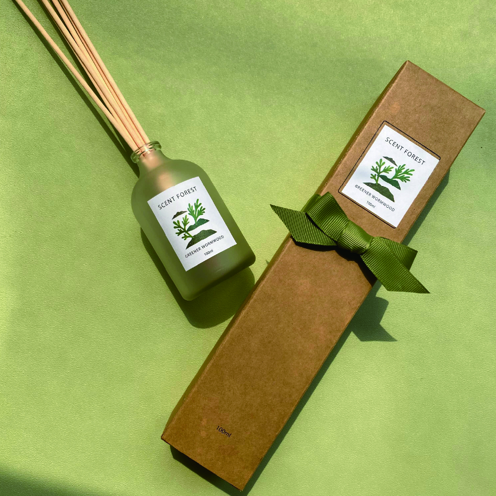 SCENT FOREST 香氛森林-LINE獨家 青青艾草香氛系列 自由配 組合 擴香花 擴香竹 大豆蠟燭