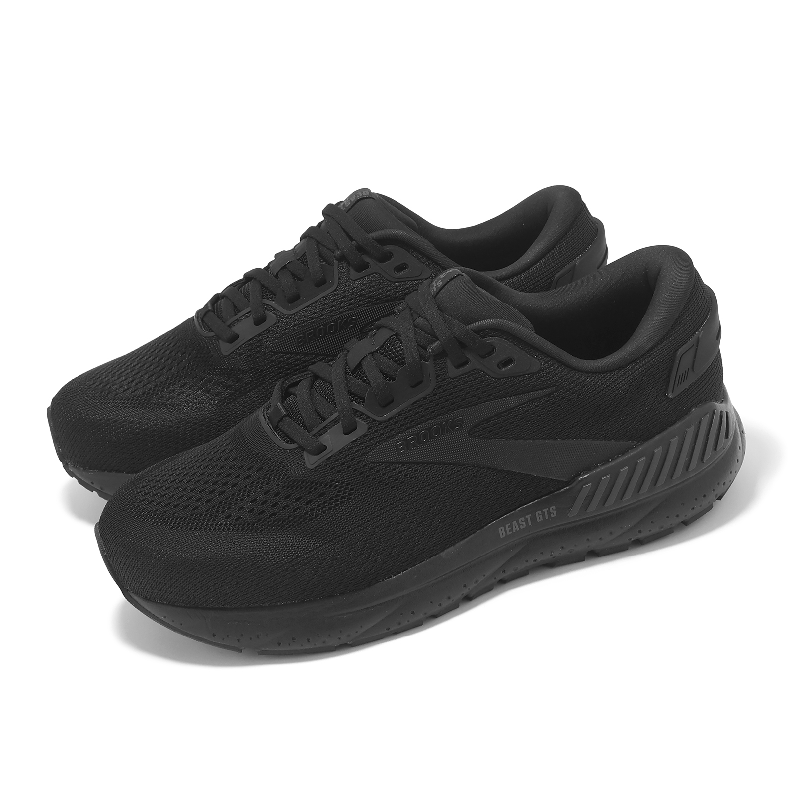 [ACS] Brooks 慢跑鞋 Beast GTS 24 4E 男鞋 超寬楦 黑 野獸系列 緩衝 氮氣中底 全黑 運動鞋 