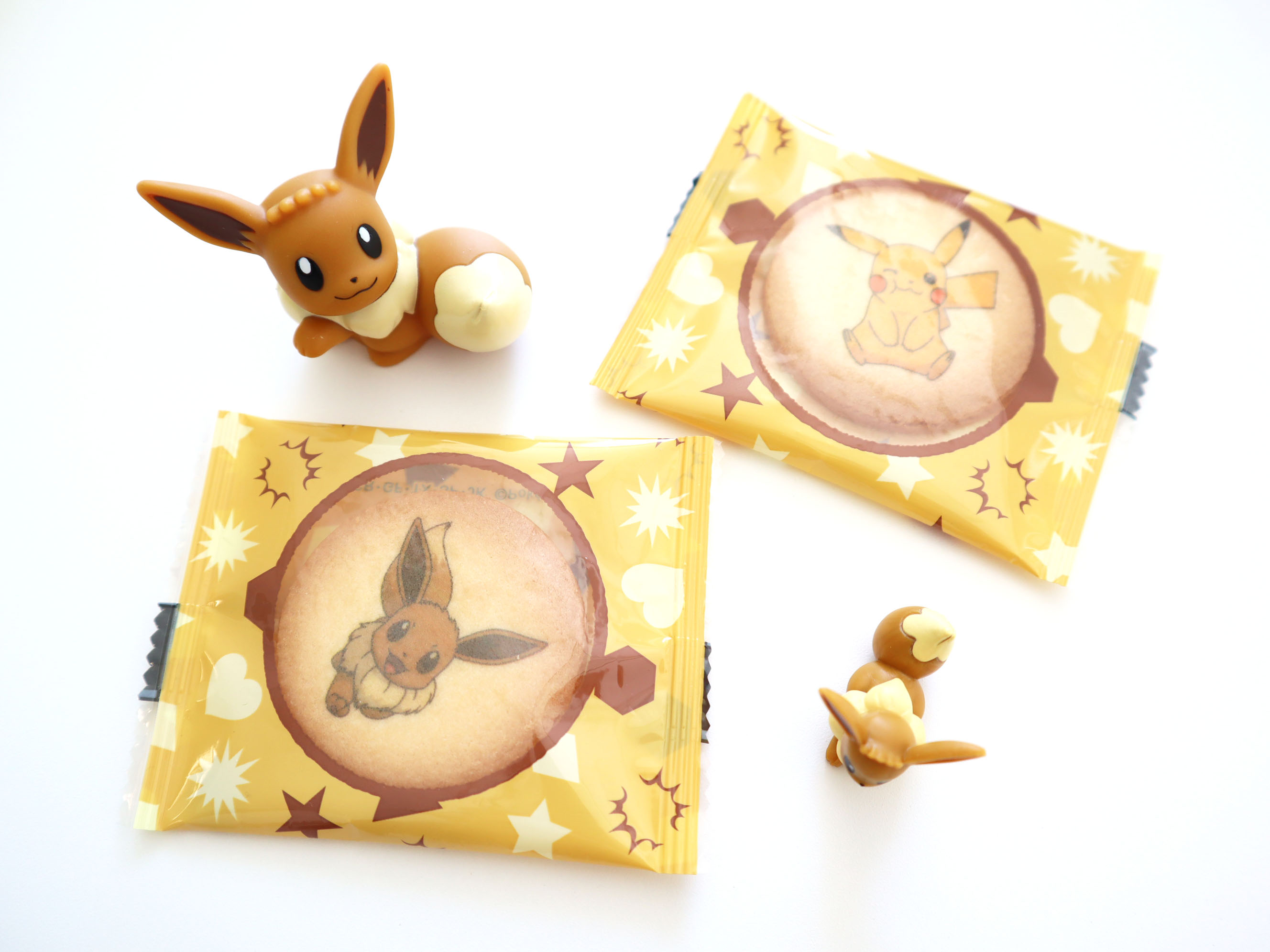 長登屋 皮卡丘 伊布 印花餅乾