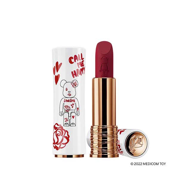 Lancome 蘭蔻】唇膏BE@RBRICK聯名限定版送禮組_絕對完美柔霧唇膏口紅