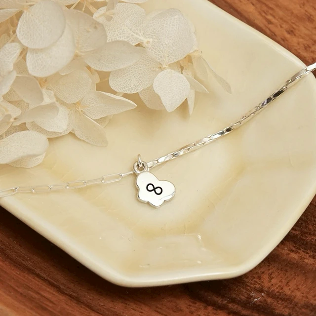 ART64】雙子座生日快樂♊刻字禮物半半手鍊刻字銀墜款(925純銀手鍊/女生