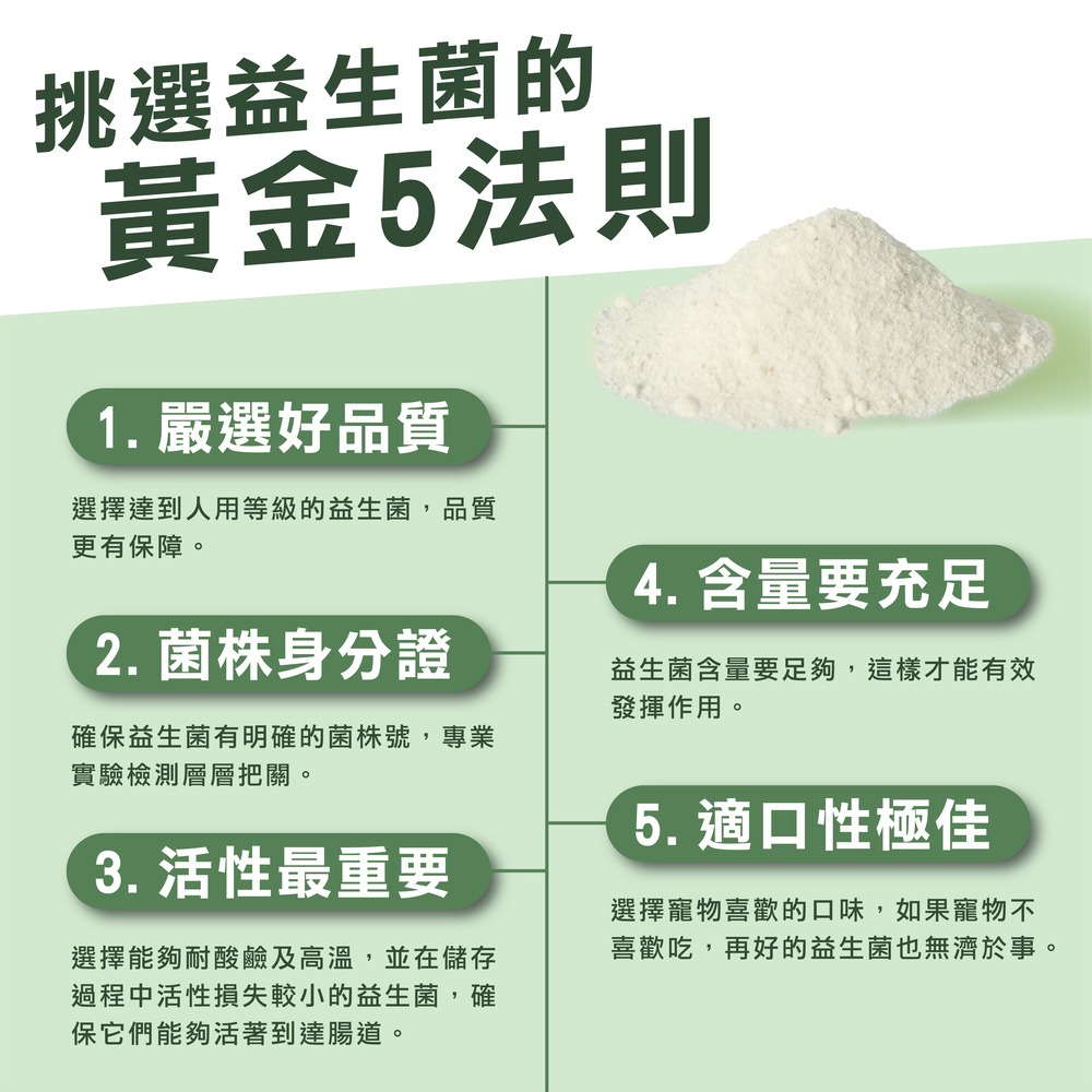 守宮專用益生菌+益生元 - 腸胃2菌配方 50g/罐( 守宮專用腸道基礎保養 )