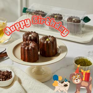 〔生日快樂｜3日內出貨〕【起士公爵】可麗露禮盒(3入，原味、抹茶、巧克力)