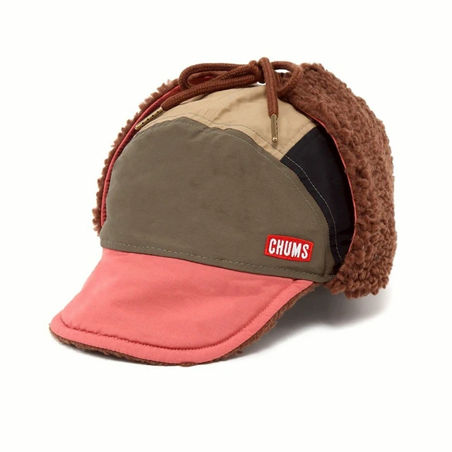 CHUMS Camping Boa Russian Cap飛行保暖帽Pink