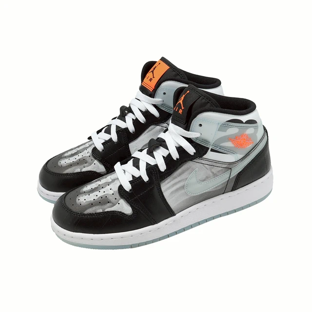 ACS] Nike 休閒鞋Air Jordan 1 Mid SS GS 大童女鞋X-Ray HF3210-001