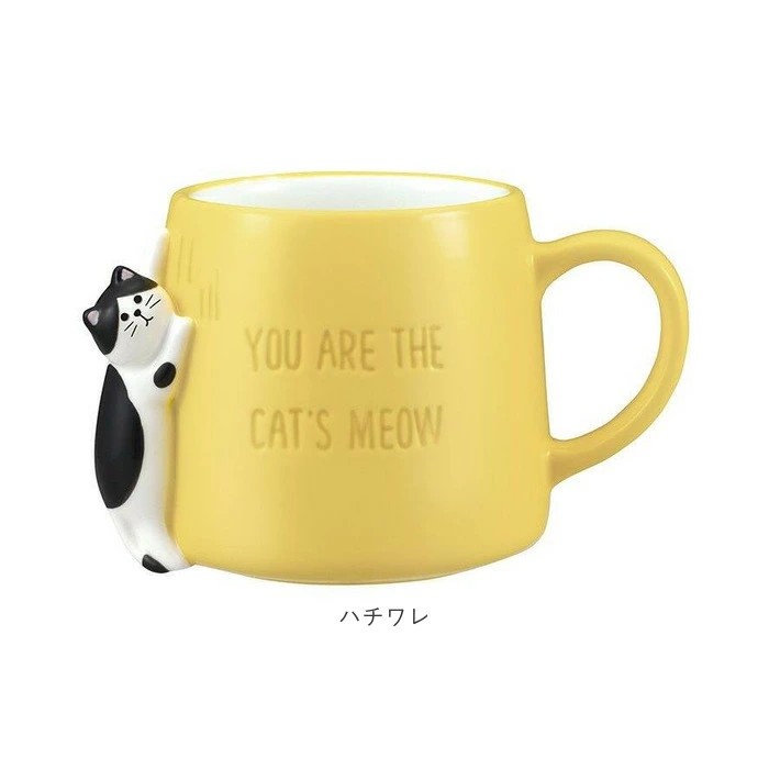 DECOLE 賓士貓 乳牛貓 馬克杯