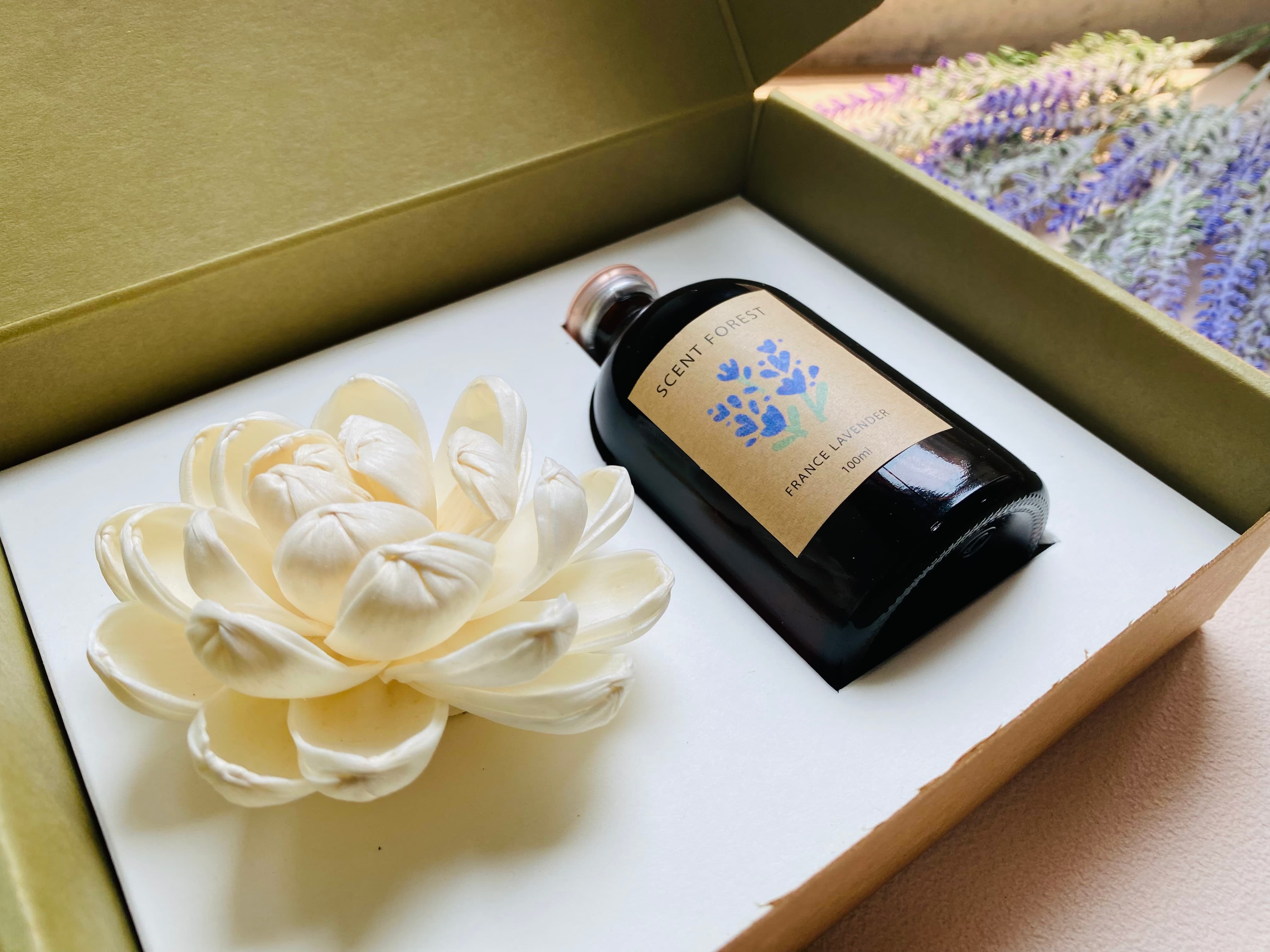 SCENT FOREST 香氛森林-LINE獨家 薰衣草香氛系列 自由配 組合 擴香花 擴香竹 大豆蠟燭