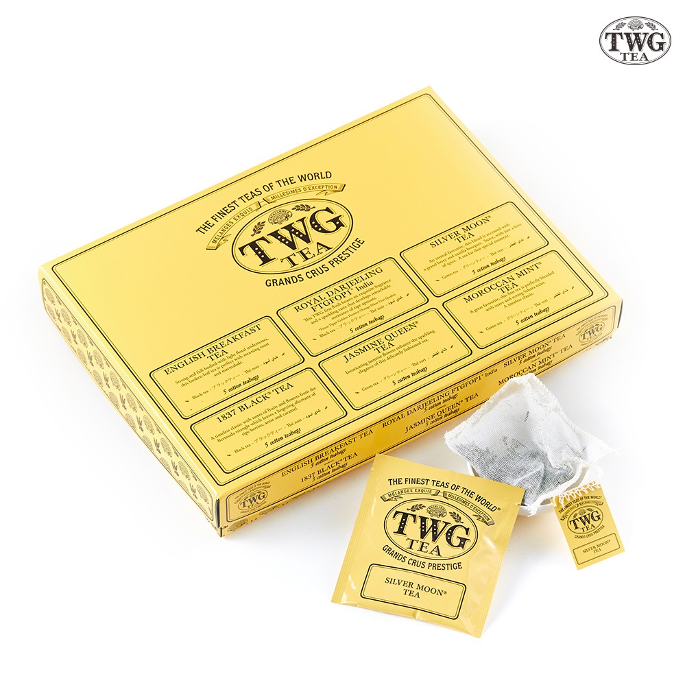 【未開封】TWG 30包 Empire Tea Selection TWG Tea】手工純棉茶包御選茗茶系列30包/盒(Empire Tea Selection