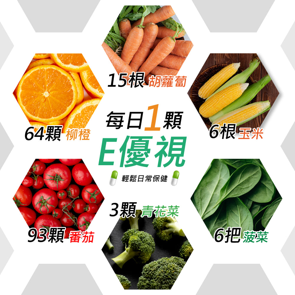 LOHAS優活E優視膠囊 60粒