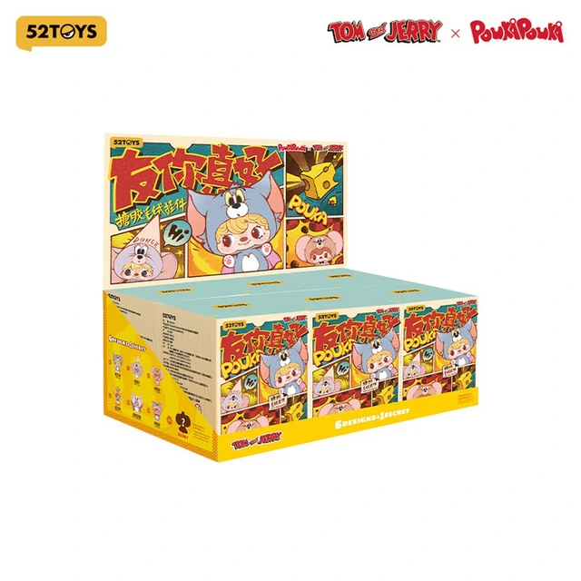 52TOYS 官方直營】POUKAPOUKA 貓和老鼠聯名友你真好搪膠毛絨盲盒| LINE