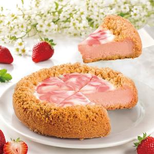 獨家甜點💖LINE禮物限定【亞尼克】草莓雪藏芝士6吋🍓小家庭首選草莓乳酪蛋糕