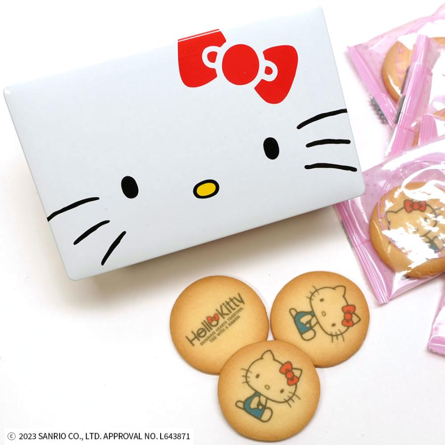 長登屋 Hello Kitty 印花餅乾 鐵罐包裝