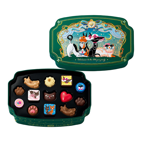 情人節 巧克力 貓咪