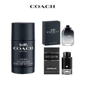 【COACHx萬寶龍】時尚經典男性淡香水體香膏75g+迷你瓶4.5mlx2⚡快速出貨