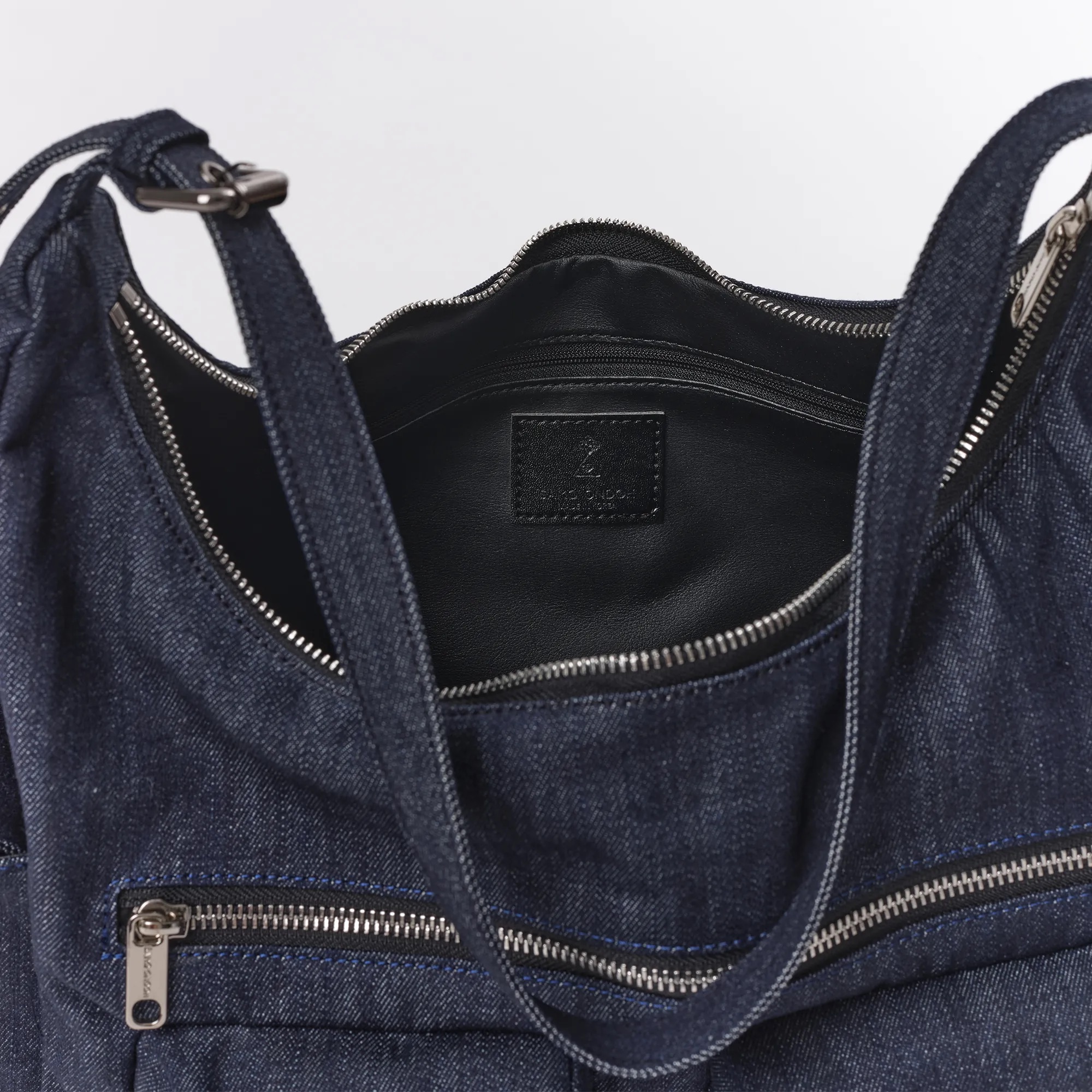 SAMO ONDOH】Pocket Mug Bag L - raw denim 台灣唯一正版代理