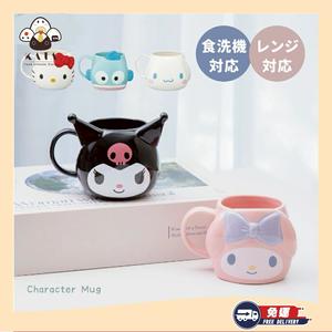 [快速出貨]✶心意首選【食器堂】日本 三麗鷗 造型馬克杯 陶瓷 水杯｜母親節・生日・情人節・交換禮物