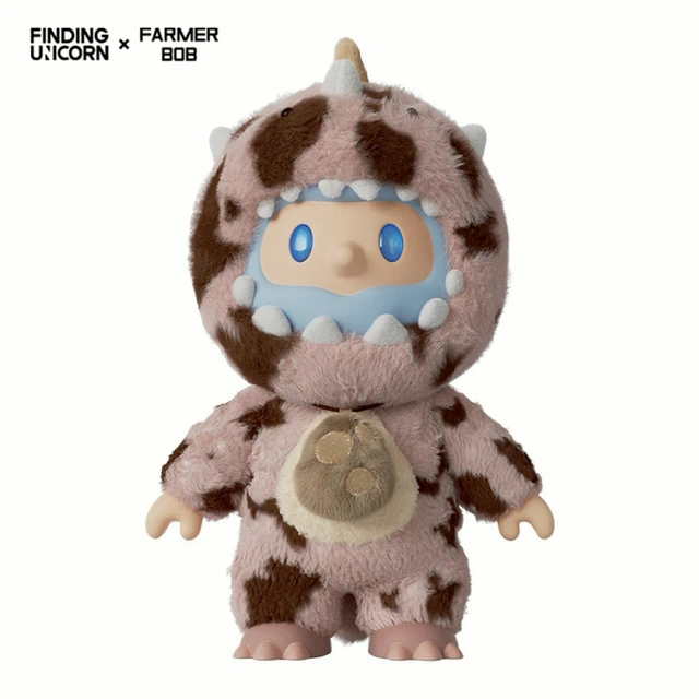 Fubees】FARMER BOB 抱龍獸搪膠毛絨公仔(預購) | LINE 禮物