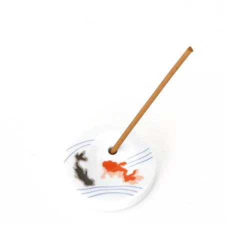 香彩堂 HANGA 圓形線香座 金魚