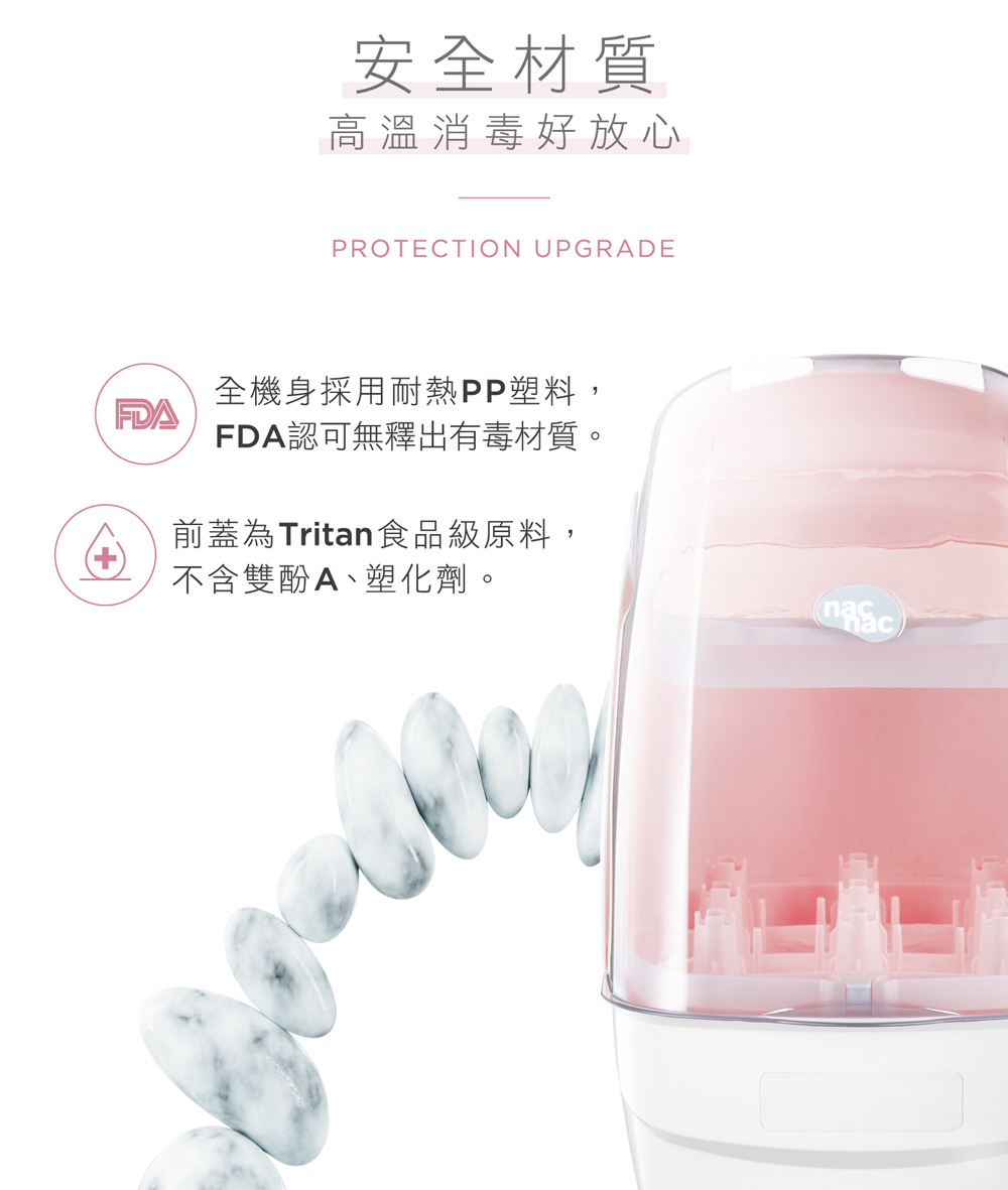 單手操作魔術空間 38 分鐘極速消毒烘乾