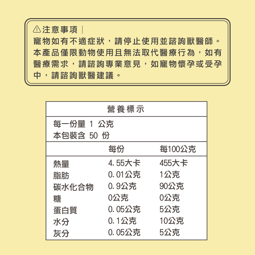 蛙類專用益生菌+益生元 - 腸胃2菌配方 50g/罐( 蛙類專用腸道基礎保養 )
