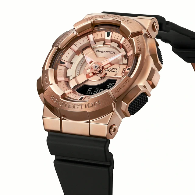 生日快樂❤️］ITZY Lia配戴款【CASIO 卡西歐】 G-SHOCK 金屬色雙顯