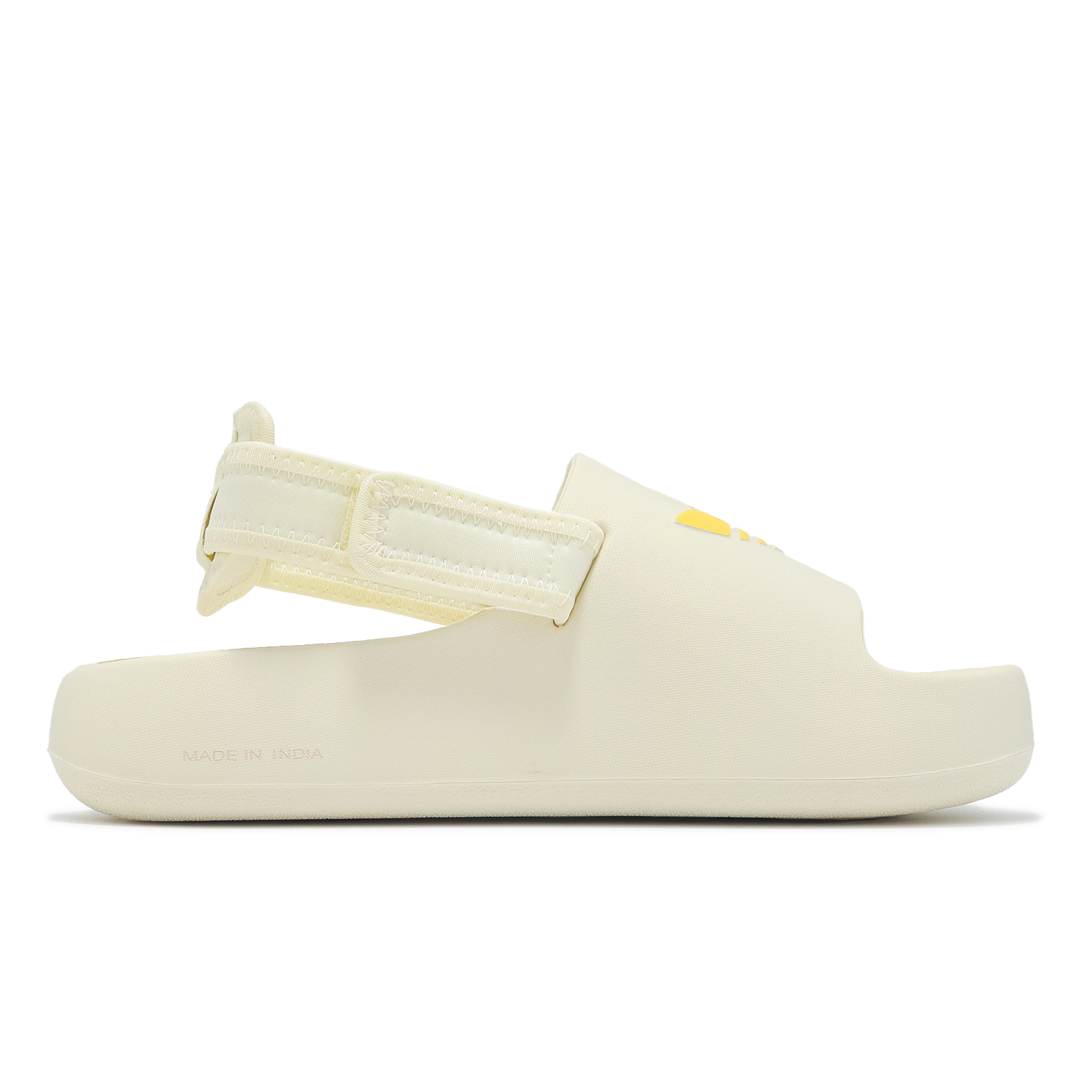 ACS] adidas 涼鞋Adifom Adilette J 大童女鞋奶油白休閒鞋環保